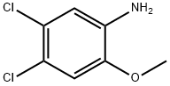 4,5-ジクロロ-2-メトキシアニリン 化学構造式