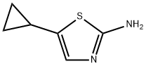 2-Thiazolamine,5-cyclopropyl-(9CI) Struktur