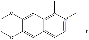6075-61-2 碘化6,7-二甲氧基-1,2-二甲基异喹啉鎓盐