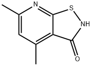 4,6-DiMethylisothiazolo[5,4-b]pyridin-3(2H)-one Structure