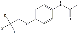 Фенацетин-d3 структура