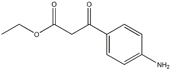 3-(4-氨基苯基)-3-氧代丙酸乙酯,61252-00-4,结构式