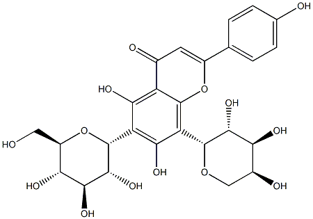 新夏佛托苷, 61328-41-4, 结构式