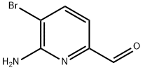 6-氨基-5-溴皮考林醛,615568-65-5,结构式