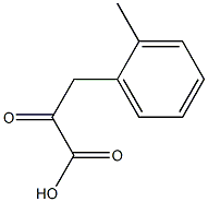 2-氧代-3-(邻甲苯基)丙酸, 61676-24-2, 结构式