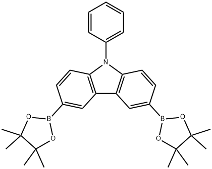 9-Phenyl-3,6-bis(4,4,5,5-tetramethyl-1,3,2-dioxaborolan-2-yl)-9H-carbazole