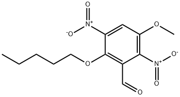 3-Methoxy-2,5-dinitro-6-(pentyloxy)benzaldehyde|3-甲氧基-2,5-二硝基-6-(戊氧基)苯甲醛