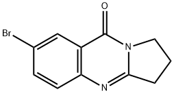 ピロロ[2,1-b]キナゾリン-9(1H)-オン 化学構造式