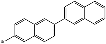 2-broMo-6-(naphthalen-2-yl)naphthalene Struktur