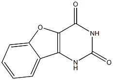 苯并呋喃[3,2-D]嘧啶-2,4(1H,3H)-二酮, 62208-68-8, 结构式