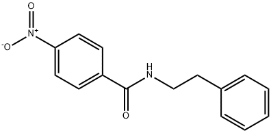 4-Nitro-N-(2-phenylethyl)benzaMide, 97% Struktur