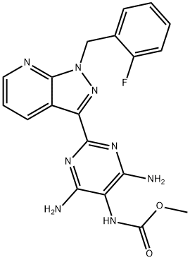 625115-52-8 N-[4,6-二氨基-2-[1-[(2-氟苯基)甲基]-1H-吡唑并[3,4-B]吡啶-3-基]-5-嘧啶]-氨基甲酸甲酯