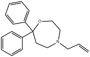 4-알릴-7,7-디페닐-1,4-옥사제판