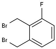 1,2-bis(bromomethyl)-3-fluorobenzene Structure