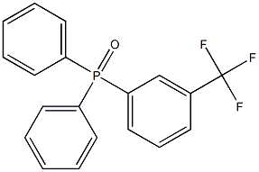 diphenyl(3-(trifluoroMethyl)phenyl)phosphine oxide 结构式