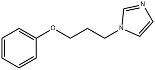 1-(3-フェノキシプロピル)-1H-イミダゾール 化学構造式