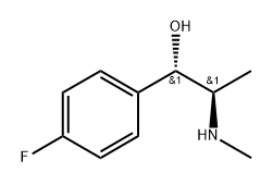 4-Fluoroephedrine Structure