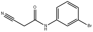 2-Cyano-N-(3-broMophenyl)-acetaMide Structure