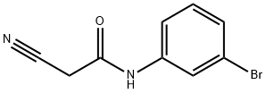 2-Cyano-N-(3-broMophenyl)-acetaMide Struktur