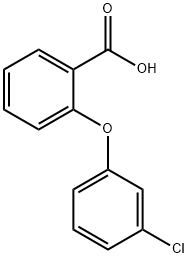 2-(3-chlorophenoxy)benzoic acid Structure