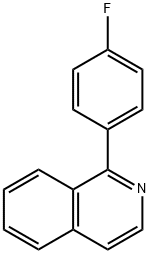 1-(4-Fluoro-phenyl)-isoquinoline Structure