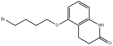 Aripiprazole Related CoMpound (5-(4-broMobutoxy)-3,4-dihydroquinolin-2(1H)-one) Structure