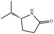 (5R)-5-1-Methylethyl-2-Pyrrolidinone 化学構造式