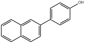 4-(萘-2-基)苯酚,6336-82-9,结构式
