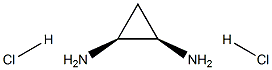 cis-Cyclopropane-1,2-diaMine dihydrochloride 化学構造式