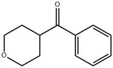 phenyl(tetrahydro-2H-pyran-4-yl)Methanone Structure