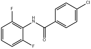 4-Chloro-N-(2,6-difluorophenyl)benzaMide, 97% Structure