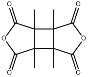 1,2,3,4-TetraMethyl-1,2,3,4-cyclobutanetetracarboxylic Dianhydride Struktur