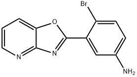 4-BroMo-3-(옥사졸로[4,5-b]피리딘-2-일)아닐린