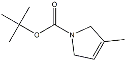 1-Boc-2,5-dihydro-3-Methyl-1H-pyrrole Structure