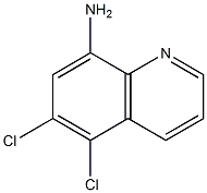 5,6-二氯喹啉-8-胺,644986-94-7,结构式