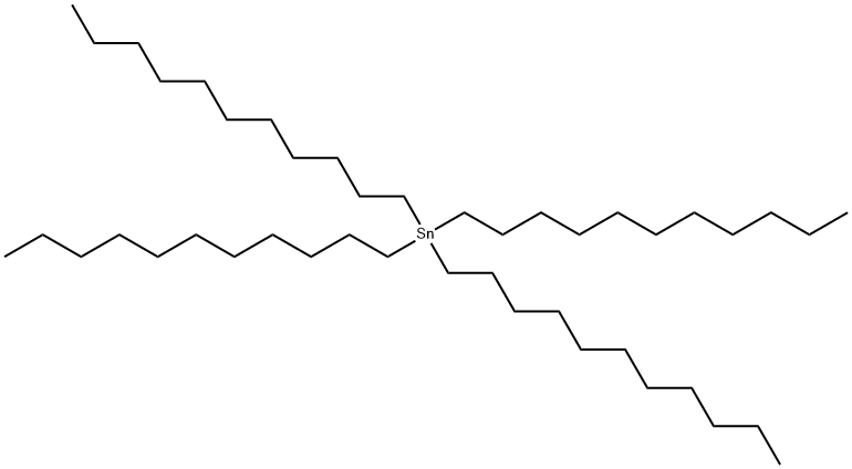 四(十一烷基)锡,64544-78-1,结构式