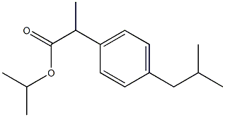 Ibuprofen Isopropyl Ester Structure