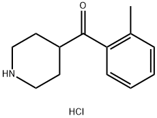 piperidin-4-yl(o-tolyl)Methanone hydrochloride Structure