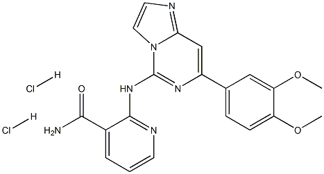 BAY 61-3606 (dihydrochloride) 化学構造式