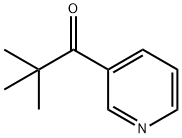 2,2-DiMethyl-1-(3-pyridinyl)-1-propanone Struktur