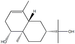 3-オイデスメン-1β,11-ジオール 化学構造式