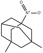 1-ニトロ-3,7-ジメチルアダマンタン 化学構造式