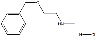 N-Methyl-2-(phenylMethoxy)-ethanaMine HCl Struktur