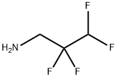 2,2,3,3-tetrafluoropropan-1-amine 化学構造式