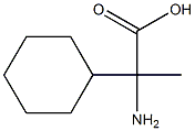 a-AMino-a-Methyl-cyclohexaneacetic acid Structure