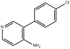 3-(4-chlorophenyl)pyridin-4-aMine Structure