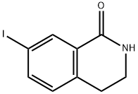 7-Iodo-3,4-dihydroisoquinolin-1(2H)-one Struktur