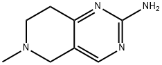 2 - 氨基-5,6,7,8 - 四氢吡啶并[4,3-D]嘧啶 结构式