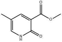 Methyl 2-hydroxy-5-Methylnicotinate 化学構造式