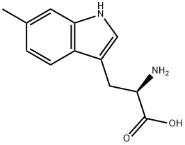 6-Methyl-D-tryptophan Structure